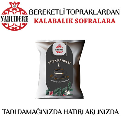 Türk Kahvesi Orta Kavrulmuş 100 Gram Paket