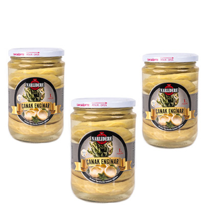 Duble Boy Çanak Enginar Konserve 6-7 Adet - 3 Duble Boy Çanak Enginar Konserve 6-7 Adet - 3