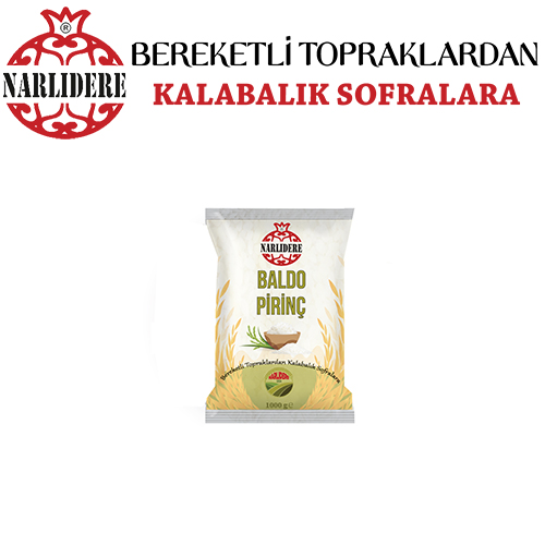 Doğal Pilavlık Pirinç İri Taneli Baldo 1 KG