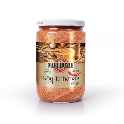 Ev Yapımı Acılı Köy Tarhanası 450 GR Cam Kavanoz Ev Yapımı Acılı Köy Tarhanası 450 GR Cam Kavanoz