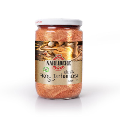 Ev Yapımı Klasik Köy Tarhanası 450 GR Cam Kava...