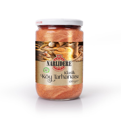 Ev Yapımı Klasik Köy Tarhanası 450 GR Cam Kava...