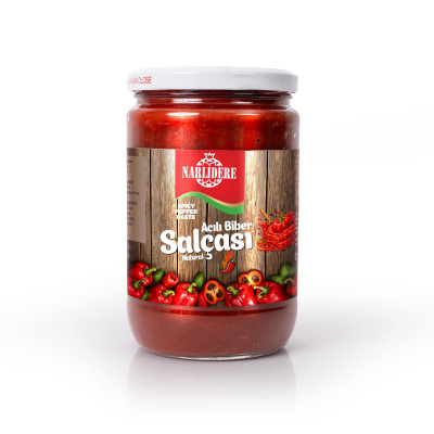 Doğal Köy Salçası Acı Biber - 600 GR Cam Kavanoz Doğal Köy Salçası Acı Biber - 600 GR Cam Kavanoz