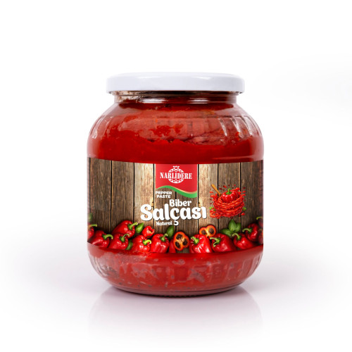 Doğal Köy Salçası Biber - 1650 GR Cam Kavanoz