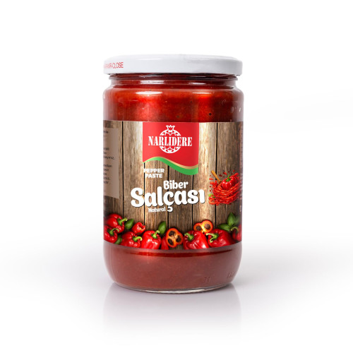 Doğal Köy Salçası Biber - 600 GR Cam Kavanoz