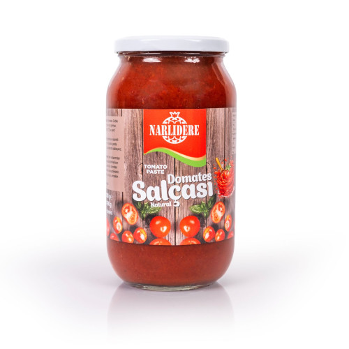 Doğal Köy Salçası Domates - 1000 GR Cam Kavano...