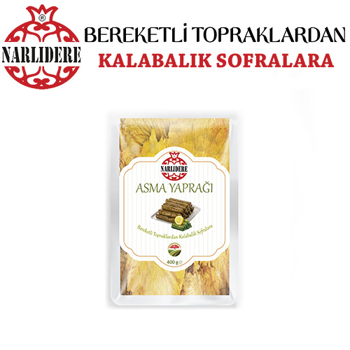 Doğal Salamura Asma Yaprağı 400 Gram Vakum
