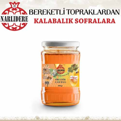 Doğal Süzme Çam Balı 850 GR Cam Kavanoz