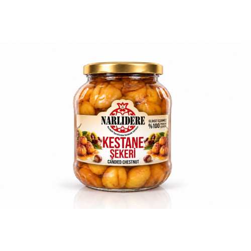 Kestane Şekeri 2200 Gr Cam Kavanoz