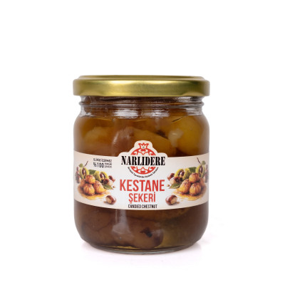 Kestane Şekeri 250 Gr Cam Kavanoz