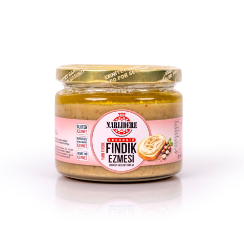 Doğal Fındık Ezmesi Şekersiz 275 GR