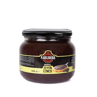 Baharatlı Zeytin Ezmesi 340 GR Cam