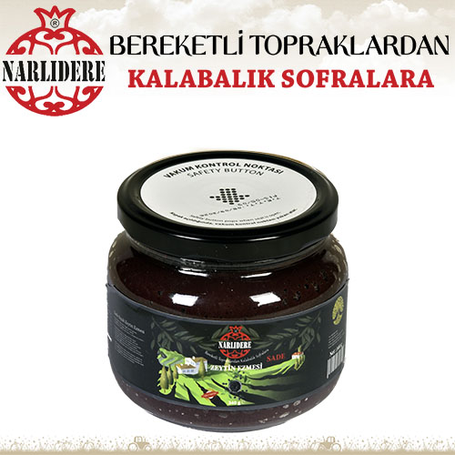Doğal Sade Zeytin Ezmesi 340 Gram