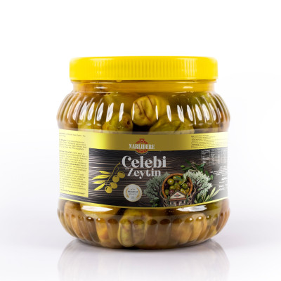 Yeşil Çizik Çelebi Zeytin - 1500 GR Plastik Pet Yeşil Çizik Çelebi Zeytin - 1500 GR Plastik Pet