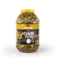 Yeşil Çizik Çelebi Zeytin - 5000 GR Plastik Pet