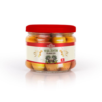 Yeşil Çizik Zeytin - 300 GR Cam Kavanoz S Boy