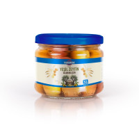 Yeşil Çizik Zeytin - 300 GR Cam Kavanoz XL Boy