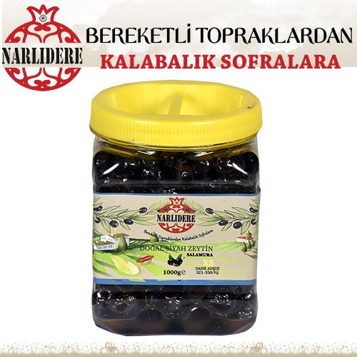 Siyah Zeytin Salamura XS Boy 1000 GR