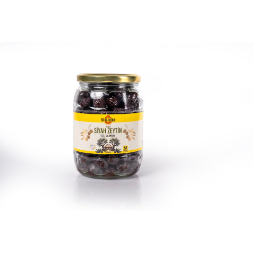 Yağlı Salamura Siyah Zeytin M 400 GR Cam Yağlı Salamura Siyah Zeytin M 400 GR Cam