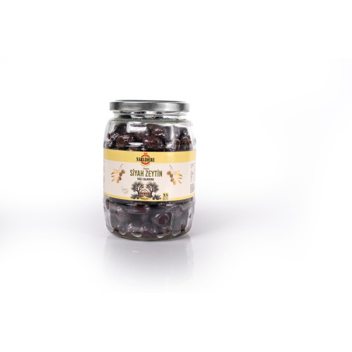 Yağlı Salamura Siyah Zeytin XS 400 GR Cam