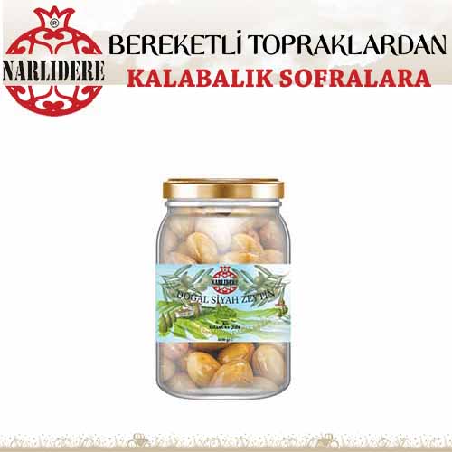 Yeşil Çizik Zeytin Salamura 1000 GR Cam Kavanoz ...