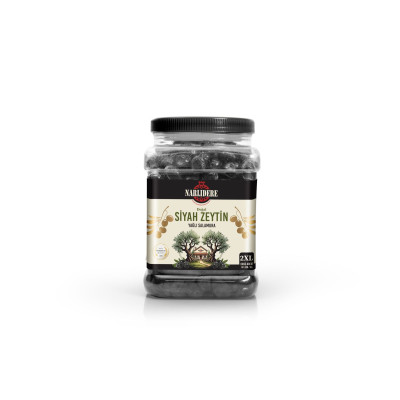 Salamura Siyah Zeytin 2XL Boy 1500 GR