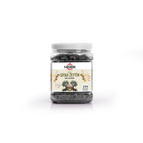 Salamura Siyah Zeytin 2XS Boy 1000 GR