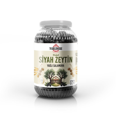 Gemlik Siyah Zeytin Yağlı Salamura 2XS Boy 3 (KG...