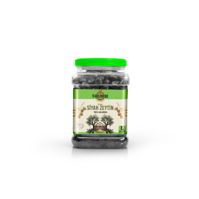 Salamura Siyah Zeytin L Boy 1500 GR