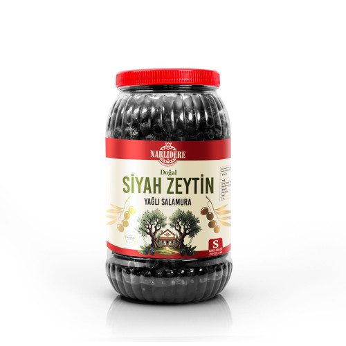 Salamura Yağlı Siyah Zeytin S Boy 2000 GR