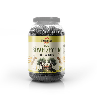 Gemlik Siyah Zeytin Yağlı Salamura XS Boy 3 (KG)