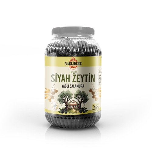 Gemlik Siyah Zeytin Yağlı Salamura XS Boy 3 (KG)