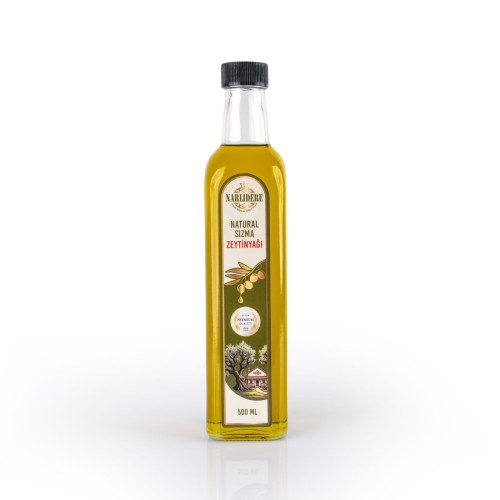 Naturel Sızma Zeytinyağı 500 ML Cam
