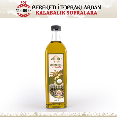 Naturel Sızma Zeytinyağı 1000 ML Cam Naturel Sızma Zeytinyağı 1000 ML Cam