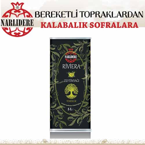 Riviera Katkısız Yemeklik Zeytinyağı 5 Litre