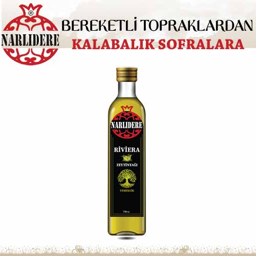 Riviera Yemeklik Zeytinyağı 750 ML Cam