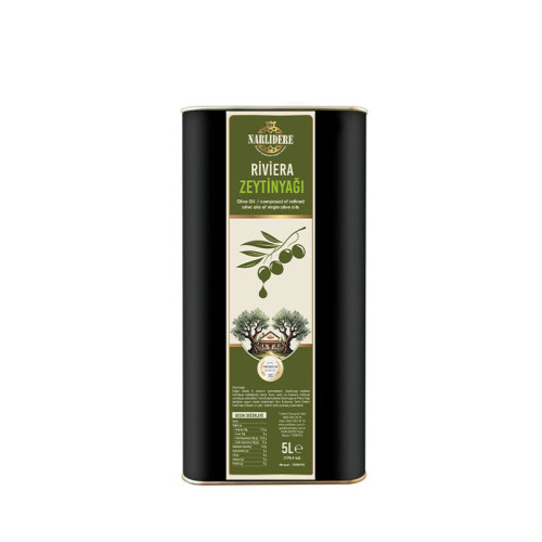 Riviera Zeytinyağı 5 Litre Teneke