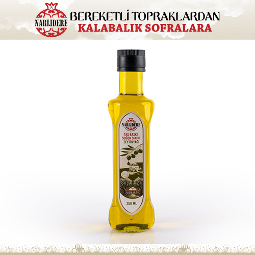 Soğuk Sıkım Zeytinyağı Taş Değirmen 250 ML Cam Soğuk Sıkım Zeytinyağı Taş Değirmen 250 ML Cam