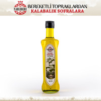 Soğuk Sıkım Zeytinyağı Taş Değirmen 500 ML Cam